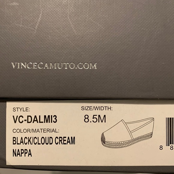 Super cute Vince Camuto Disti Laser Flat Espadrille SZ 8.5 - Picture 4 of 9